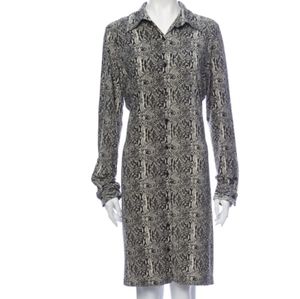 Norma Kamali Animal Print Dress